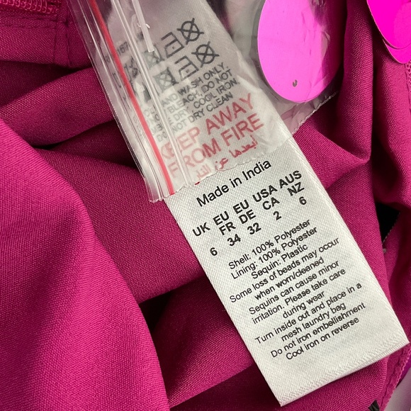 Nasty Gal Pink Sequin Dress - Picture 9 of 12